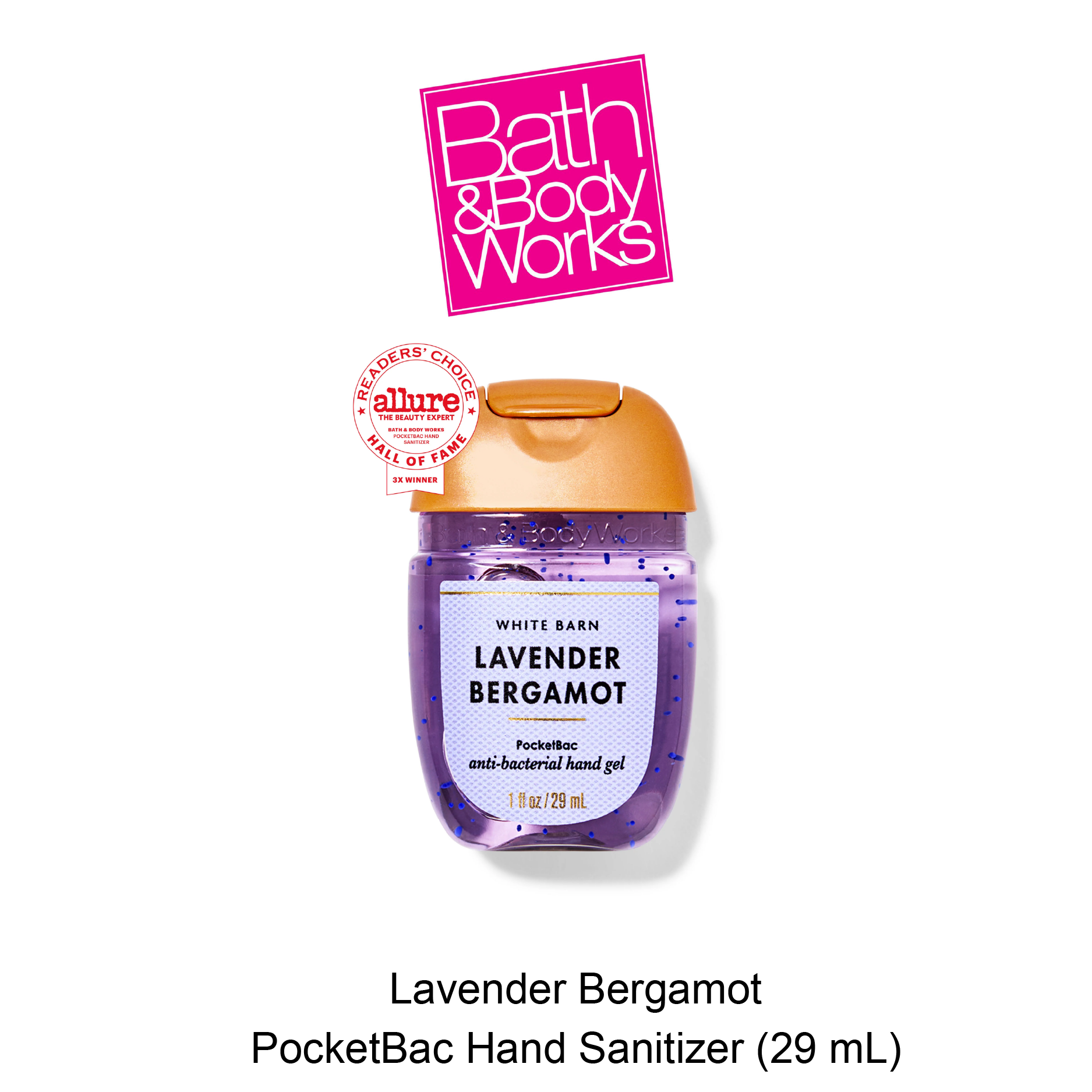 BB PocketBac Hand Sanitizer July-05-2025-05 White Barn Lavender Bergamot PocketBac Hand Sanitizer - Image 1