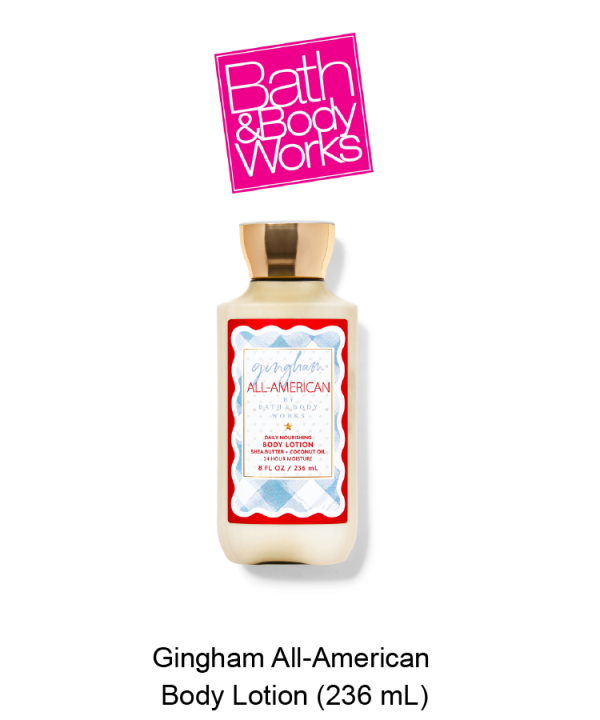 Gingham All-American Body Lotion