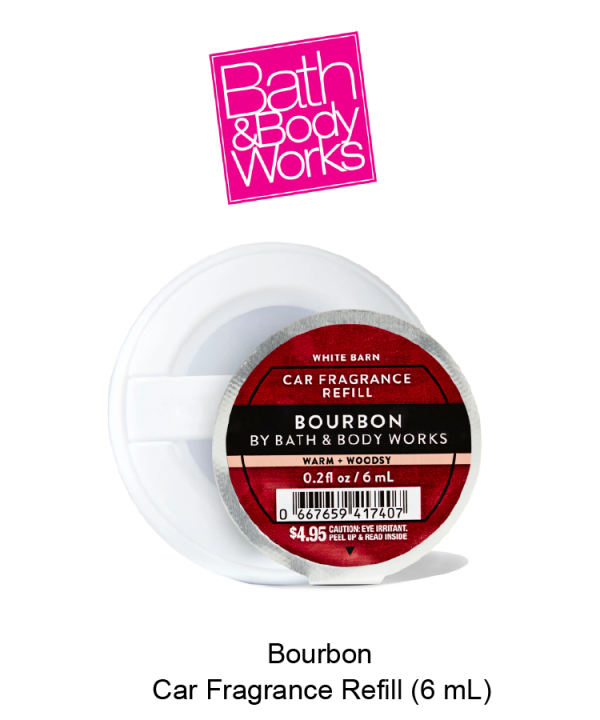 Bourbon Car Fragrance Refill