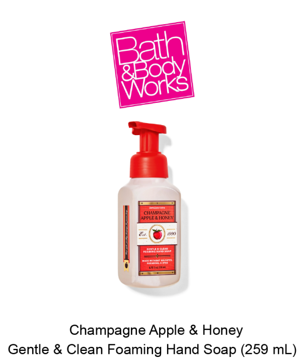 Champagne Apple & Honey Gentle & Clean Foaming Hand Soap