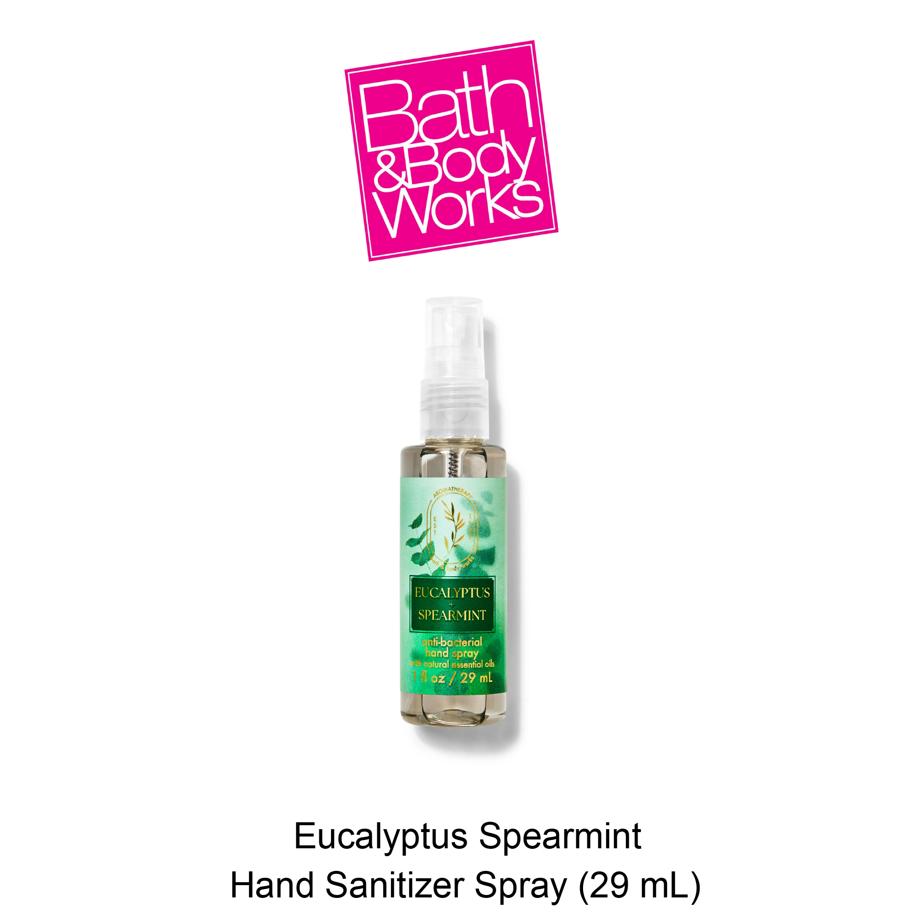 BB Hand Sanitizer Spray July-25-2025-02 Aromatherapy Eucalyptus Spearmint Hand Sanitizer Spray - Image 1