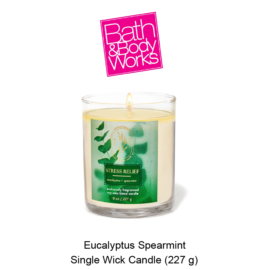 BB Single Wick Candle Aug-17-2025-01 White Barn Eucalyptus Spearmint Single Wick Candle - Image 1