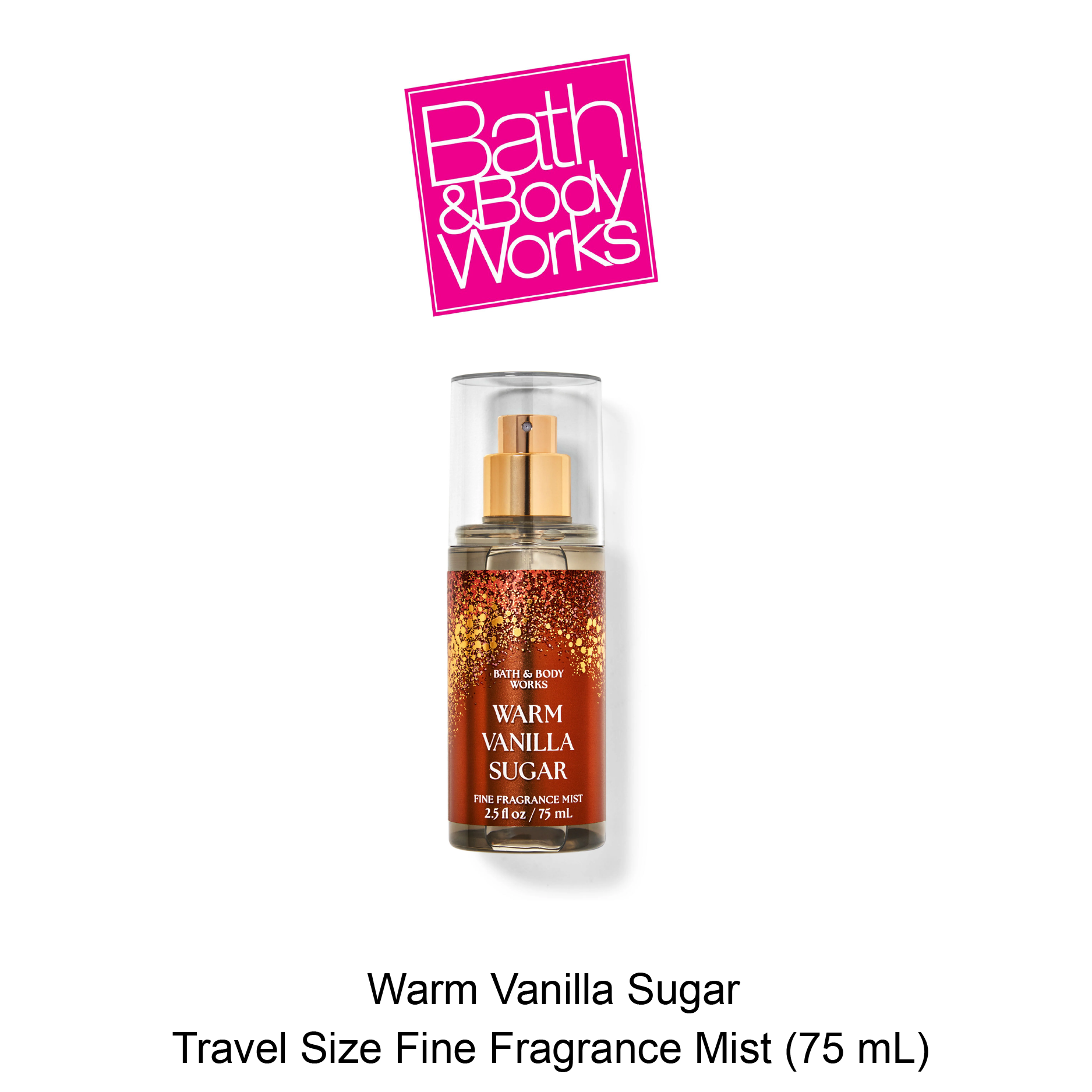 BB Travel Size Fine Fragrance Mist Aug-05-2025-05 Warm Vanilla Sugar Travel Size Fine Fragrance Mist - Image 1