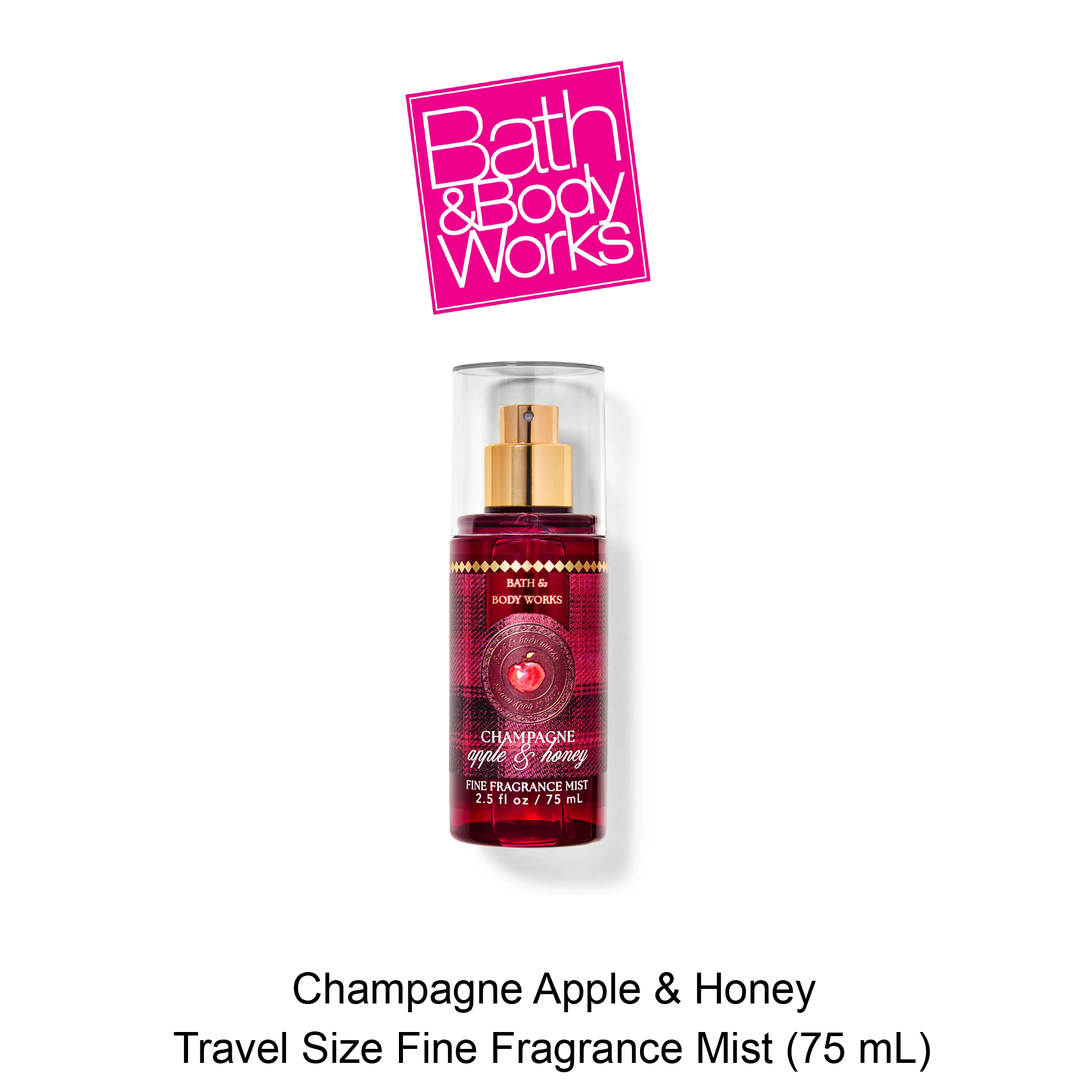 BB Travel Size Fine Fragrance Mist Aug-05-2025-06 Champagne Apple & Honey Travel Size Fine Fragrance Mist - Image 1