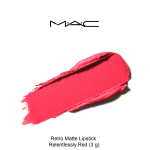 RETRO MATTE LIPSTICK- RELENTLESSLY RED - Image 2