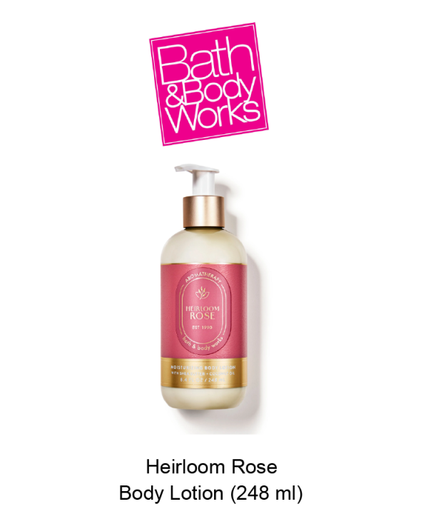 Aromatherapy Heirloom Rose Body Lotion