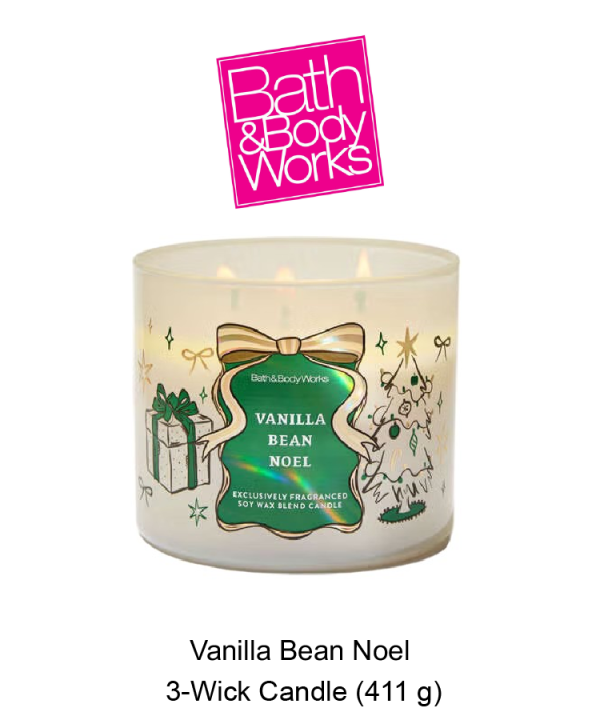 Vanilla Bean Noel 3-Wick Candle