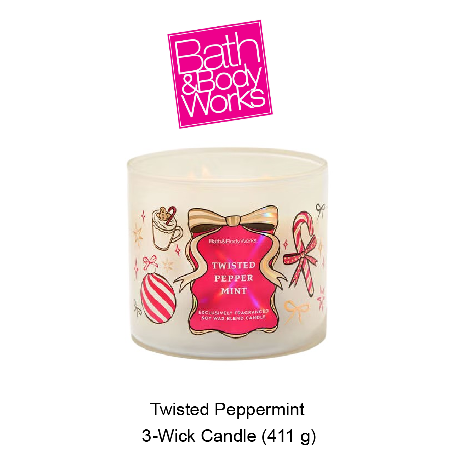 BB 3-Wick Candle Nov-03-2025-06 Twisted Peppermint 3-Wick Candle - Image 1