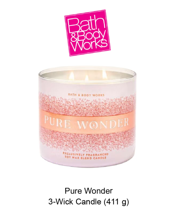 Pure Wonder 3-Wick Candle