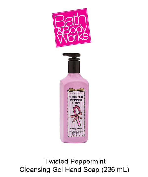 Twisted Peppermint Cleansing Gel Hand Soap