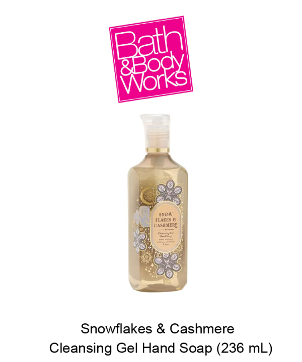 Snowflakes & Cashmere Cleansing Gel Hand Soap