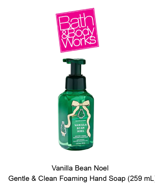 Vanilla Bean Noel Gentle & Clean Foaming Hand Soap
