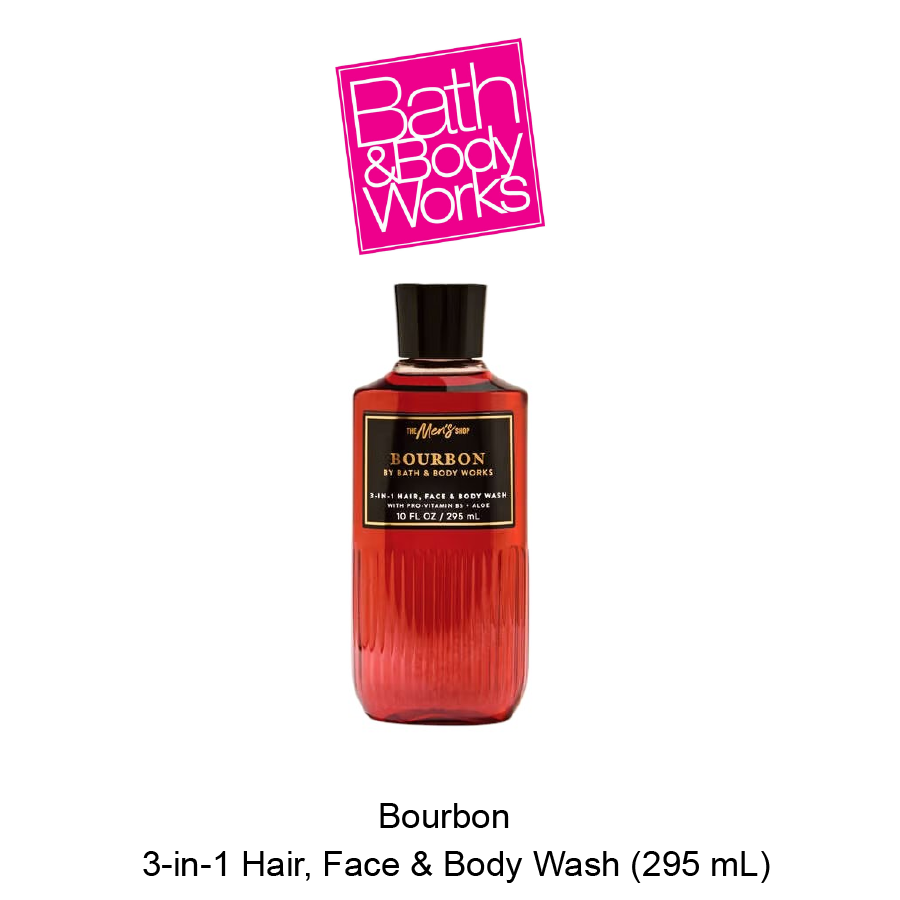 BB Mens 3-in-1 Hair, Face & Body Wash Nov-17-2025-01 Mens Bourbon 3-in-1 Hair, Face & Body Wash - Image 1