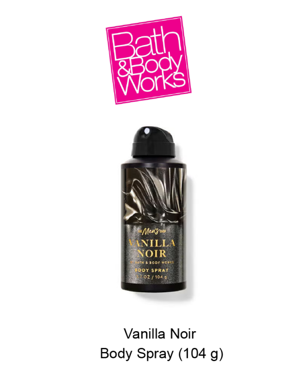 Mens Vanilla Noir Body Spray