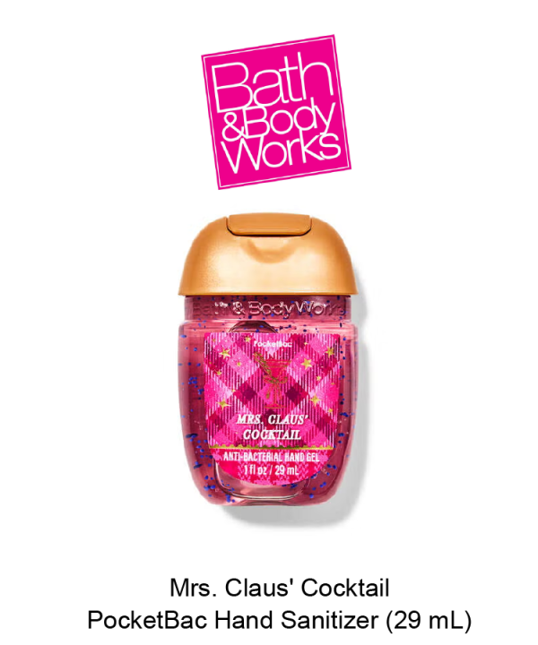 Mrs. Claus' Cocktail PocketBac Hand Sanitizer