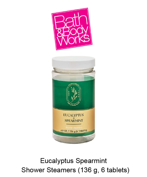 Eucalyptus Spearmint Shower Steamers