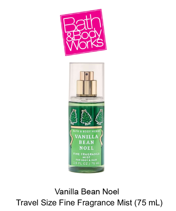 Vanilla Bean Noel Travel Size Fine Fragrance Mist