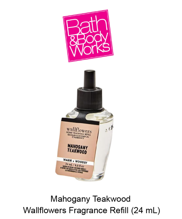 Mahogany Teakwood Wallflowers Fragrance Refill