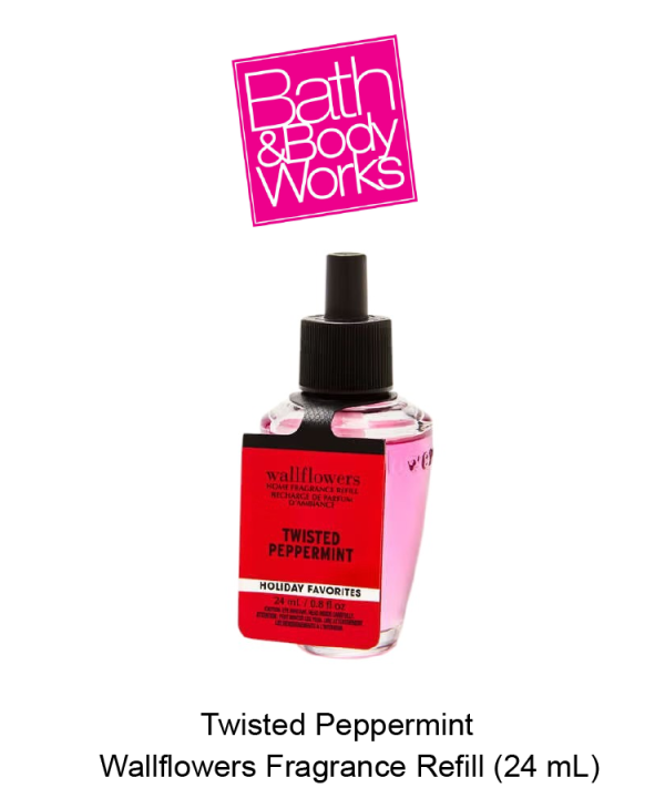 Twisted Peppermint Wallflowers Fragrance Refill