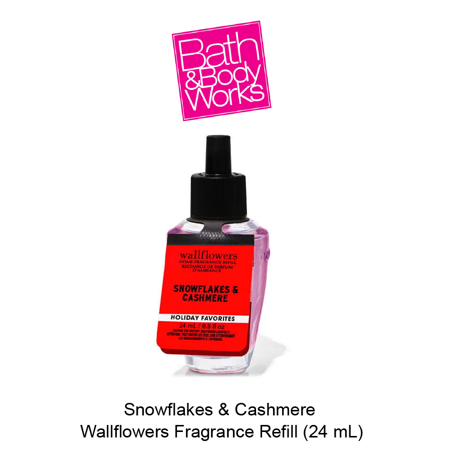 BB Wallflowers Fragrance Refill Nov-08-2025-03 Snowflakes & Cashmere Wallflowers Fragrance Refill - Image 1