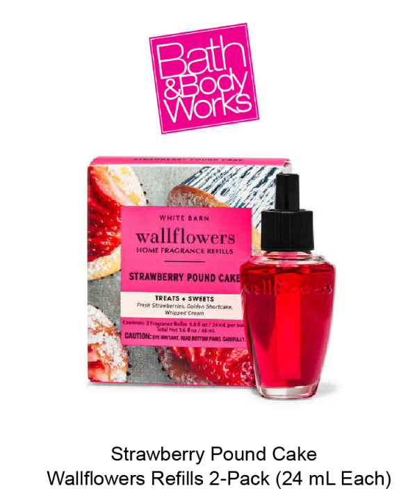 Strawberry Pound Cake Wallflowers Refills 2-Pack