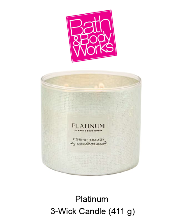 Platinum 3-Wick Candle