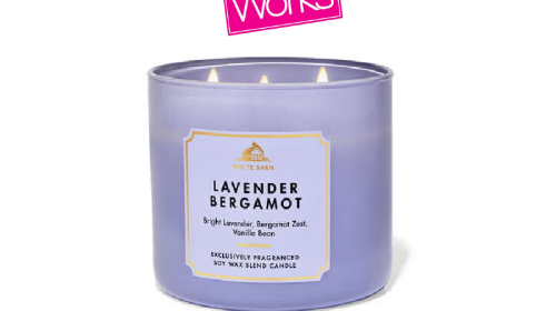 White Barn Lavender Bergamot 3-Wick Candle