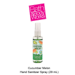 Cucumber Melon Hand Sanitizer Spray
