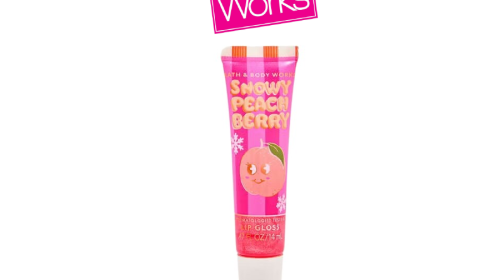 Snowy Peach Berry Lip Gloss