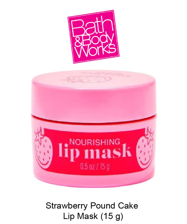Strawberry Pound Cake Lip Mask