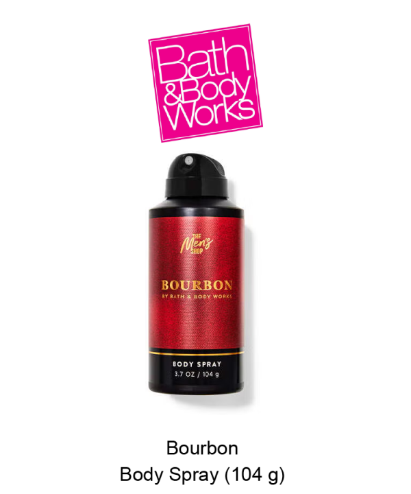 Mens Bourbon Body Spray