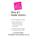 Cucumber Melon PocketBac Hand Sanitizer - Image 2