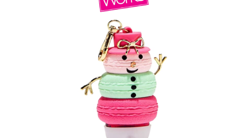 Macaron Snowman PocketBac Holder