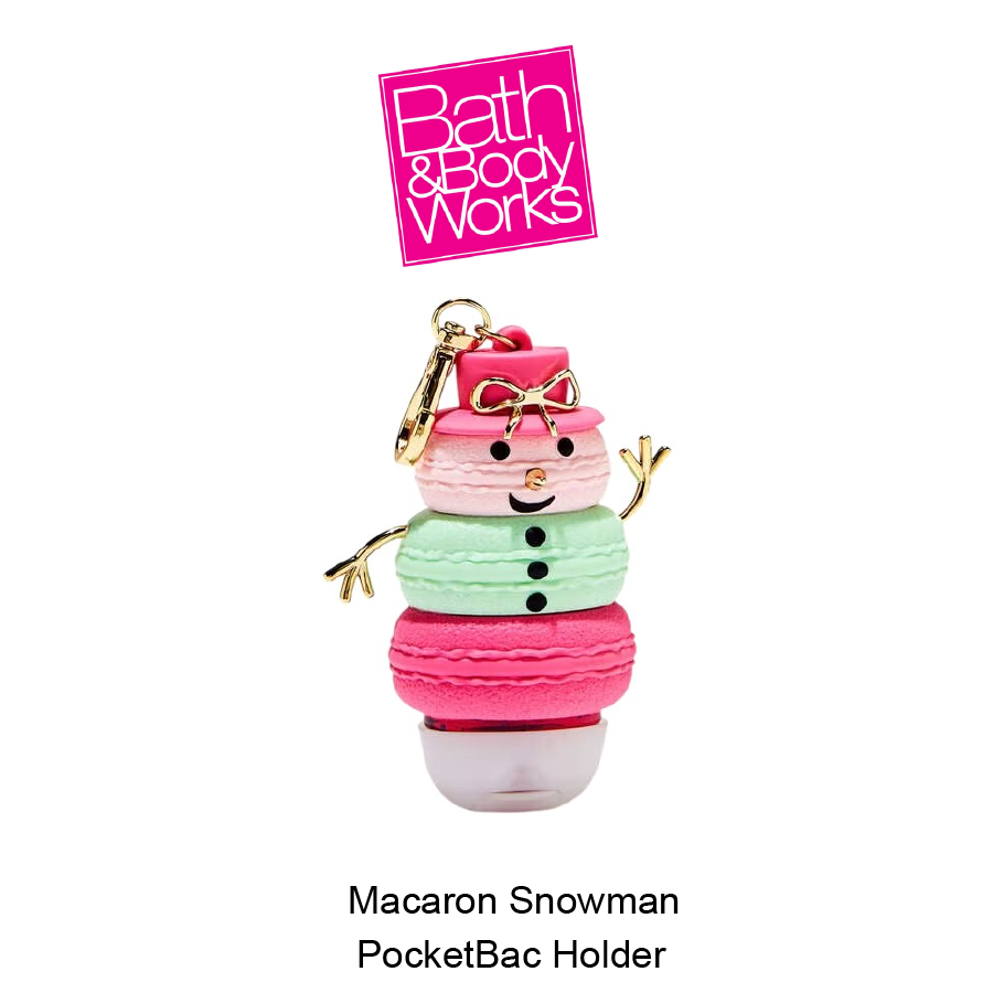 BB PocketBac Holder Nov-27-2025-03 Macaron Snowman PocketBac Holder - Image 1