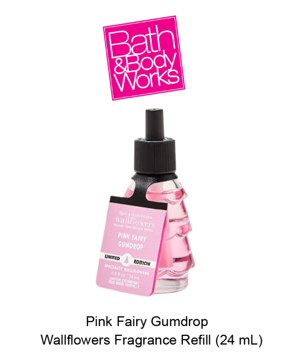 Pink Fairy Gumdrop Wallflowers Fragrance Refill