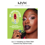 LIP I.V. HYDRATING LIP GLOSS STAIN- Caramel Drip - Image 5