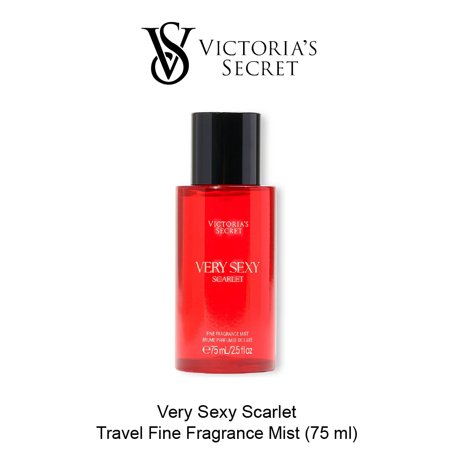 VS Travel Fine Fragrance Mist Dec-07-2025-02 FINE FRAGRANCE Very Sexy Scarlet Travel Mist - Image 1