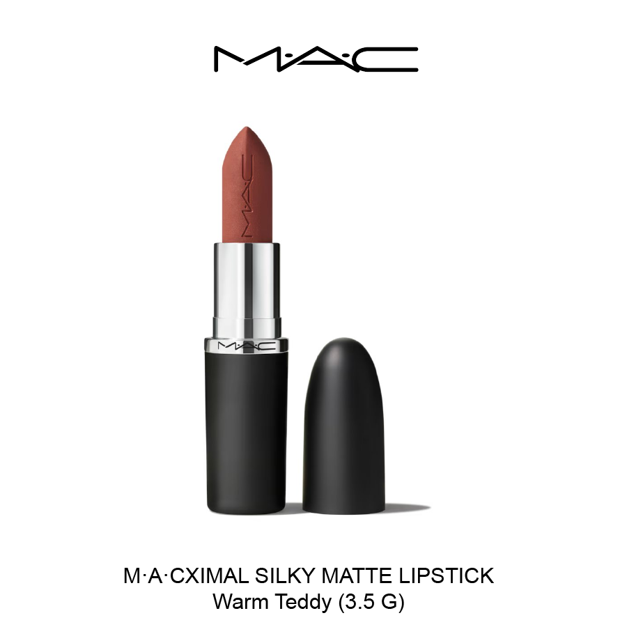 M·A·CXIMAL SILKY MATTE LIPSTICK April-09-2026-32 M·A·CXIMAL SILKY MATTE LIPSTICK- WARM TEDDY - Image 1